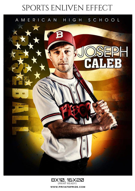 Joseph Caleb -  Baseball Enliven Effect - PrivatePrize - Photography Templates