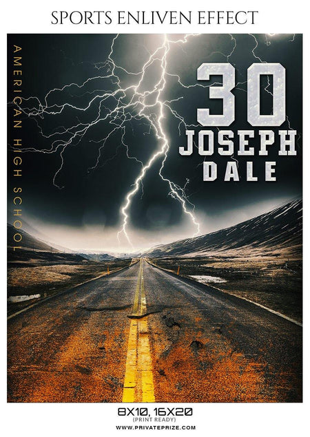 Joseph Dale - Football Sports Enliven Effect Photography Template - PrivatePrize - Photography Templates