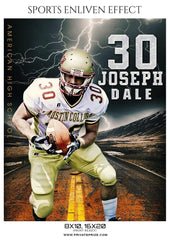 Joseph Dale - Football Sports Enliven Effect Photography Template