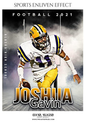 Joshua Gavin - Football Sports Enliven Effect Photography Template