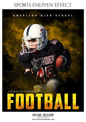Joshua Thomas - Football Sports Enliven Effect Photography Template