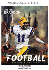 Justin Brandon - Football Sports Enliven Effect Photography Template