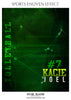 KACIE JOEL-VOLLEYBALL- SPORTS ENLIVEN EFFECT - Photography Photoshop Template