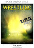 KAYLIE JAMES-WRESTLING SPORTS TEMPLATE- ENLIVEN EFFECTS - Photography Photoshop Template