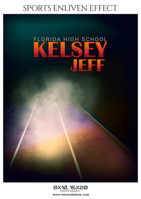 KELSEY JEFF-ATHLETICS- SPORTS ENLIVEN EFFECTS - Photography Photoshop Template