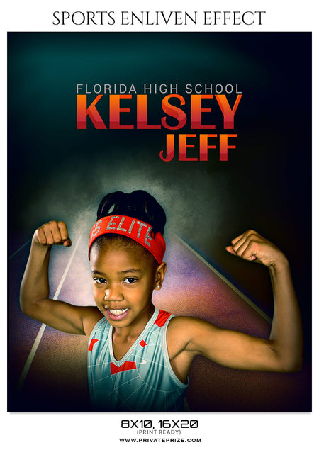 KELSEY JEFF-ATHLETICS- SPORTS ENLIVEN EFFECTS - Photography Photoshop Template
