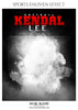 KENDAL LEE-SOFTBALL- SPORTS ENLIVEN EFFECT - Photography Photoshop Template