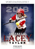 Lacey Taylor - Softball Sports Enliven Effects Photography Template - Photography Photoshop Template