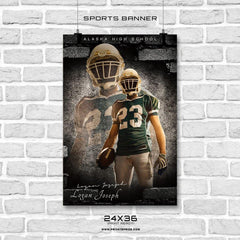 Lagan Joseph - Football Enliven Effects Sports Banner Photoshop Template