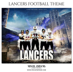 Lancers - Themed Sports Photography Template