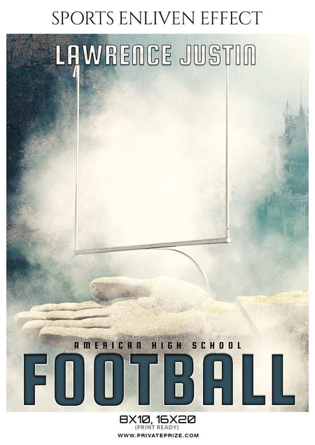 Lawrence Justin - Football Sports Enliven Effect Photography Template - PrivatePrize - Photography Templates