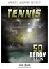 LEROY LEON TENNIS - SPORTS ENLIVEN EFFECT - Photography Photoshop Template