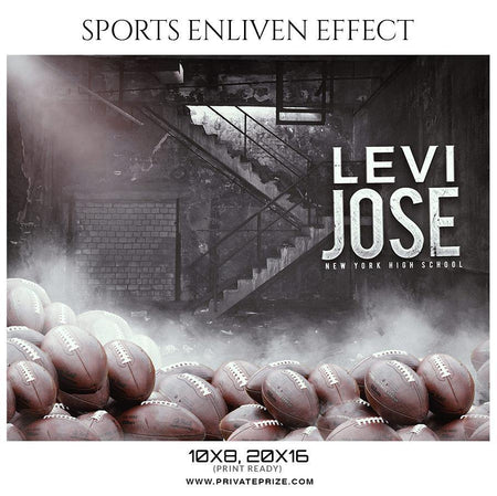 Levi Jose - Football Sports Enliven Effect Photography Template - PrivatePrize - Photography Templates