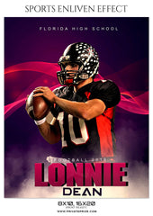LONNIE DEAN FOOTBALL- SPORTS ENLIVEN EFFECT