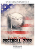 Lucas Isaac - Baseball Sports Enliven Effects Photography Template - PrivatePrize - Photography Templates