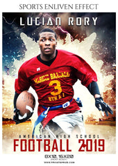 Lucian Rory - Football Sports Enliven Effects Photography Template