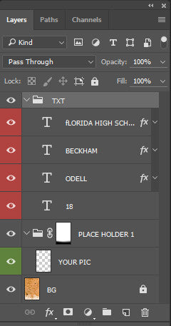 Odell- Enliven Effects Sports Banner Photoshop Template - Photography Photoshop Template