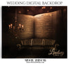 Lindsey Melvin Wedding Digital Backdrop - Photography Photoshop Template