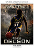 Mack Deleon - Basketball Sports Enliven Effects Photography Template - Photography Photoshop Template
