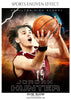 Malcolm Jordan - Basketball Sports Enliven Effect Photography Template - PrivatePrize - Photography Templates