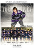 Marcos Ronald - Ice Hockey Memory Mate Photoshop Template - PrivatePrize - Photography Templates