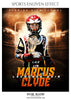 MARCUS CLYDE LACROSSE - SPORTS ENLIVEN EFFECT - Photography Photoshop Template