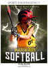 Maria Roy - Softball Sports Enliven Effect Photography Template - PrivatePrize - Photography Templates