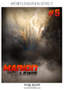 MARION-LEWIS-LACROSSE SPORTS TEMPLATE- ENLIVEN EFFECTS - Photography Photoshop Template