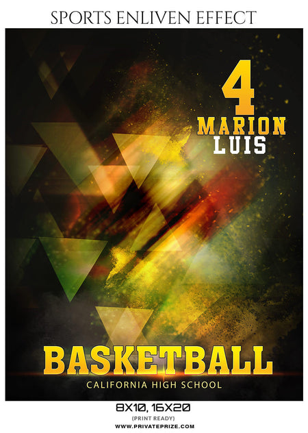 MARION LUIS BASKETBALL- SPORTS ENLIVEN EFFECTS