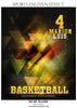 MARION LUIS BASKETBALL- SPORTS ENLIVEN EFFECTS - Photography Photoshop Template