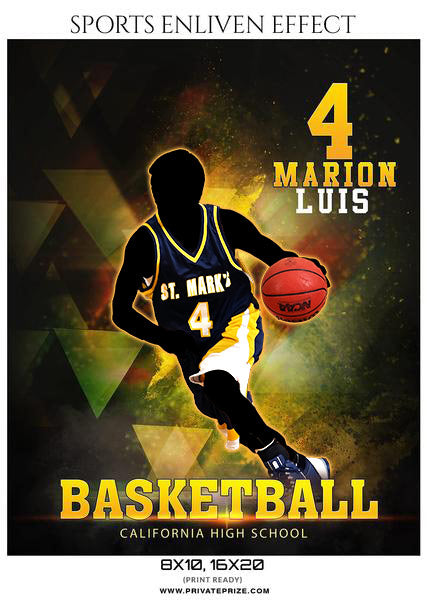 MARION LUIS BASKETBALL- SPORTS ENLIVEN EFFECTS