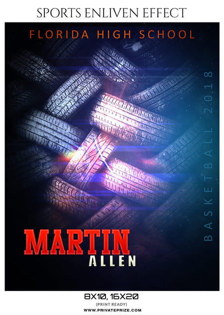 MARTIN ALLEN BASKETBALL- SPORTS ENLIVEN EFFECTS