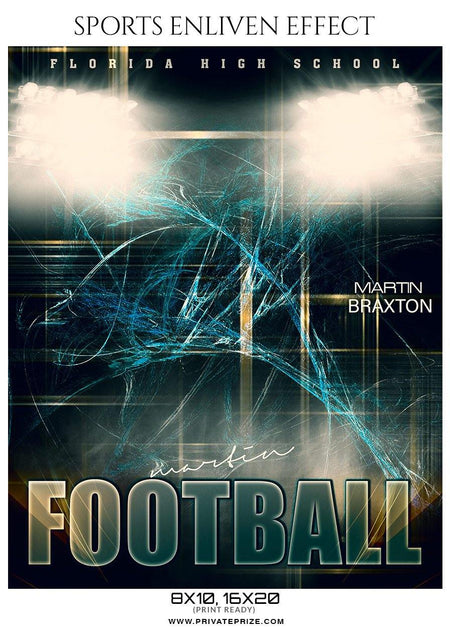 Martin Braxton - Football Sports Enliven Effect Photography Template - PrivatePrize - Photography Templates