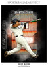 MARTIN CRAIG-BASEBALL- SPORTS ENLIVEN EFFECT - Photography Photoshop Template