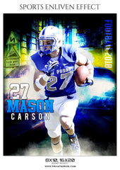 MASON CARSON-FOOTBALL- SPORTS ENLIVEN EFFECT