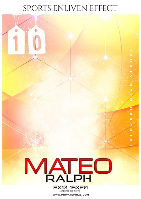 Mateo Ralph - Baseball Sports Enliven Effects Photography Template - PrivatePrize - Photography Templates