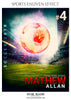 MATHEW ALLAN-SOCCER- SPORTS ENLIVEN EFFECT - Photography Photoshop Template