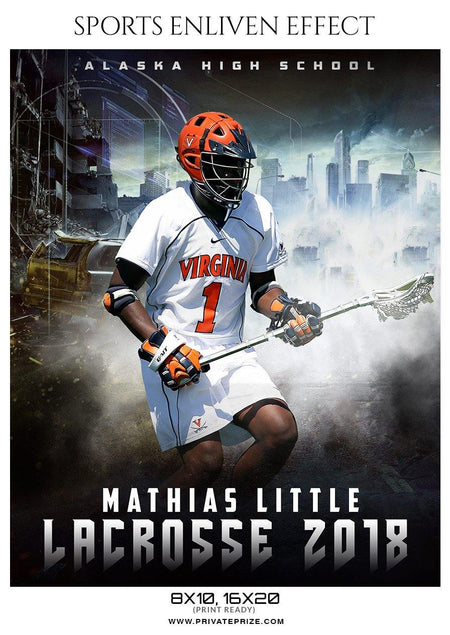 Mathias Little - Lacrosse Sports Enliven Effects Photography Template - PrivatePrize - Photography Templates