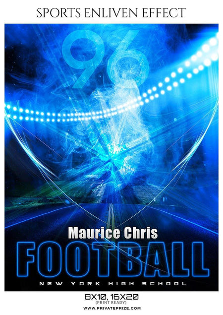 Maurice Chris - Football Sports Enliven Effect Photography Template - PrivatePrize - Photography Templates