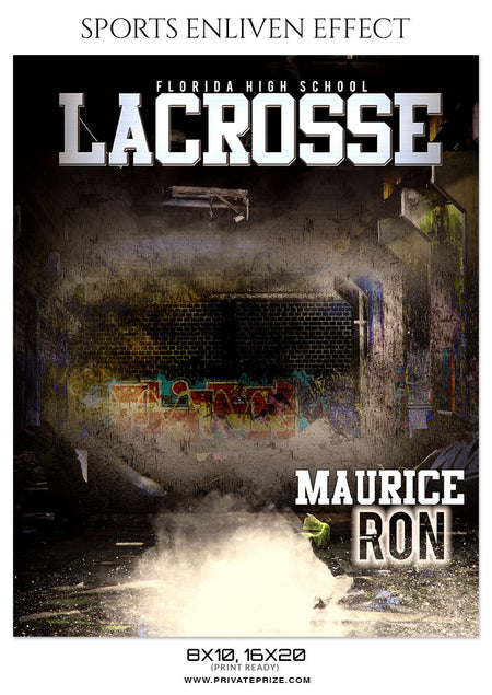 MAURICE-RON-LACROSSE- SPORTS ENLIVEN EFFECT - Photography Photoshop Template