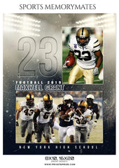 Maxwell Grant  - Football Memory Mate Photoshop Template