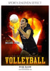Melissa Jorge - Volleyball Sports Enliven Effects Photography Template - PrivatePrize - Photography Templates