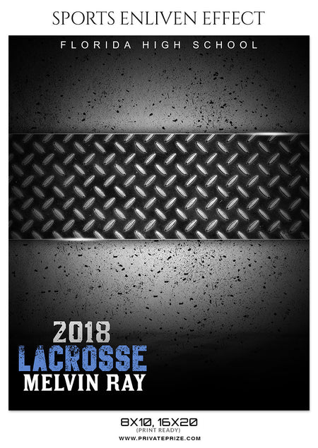 MELVIN RAY - LACROSSE SPORTS PHOTOGRAPHY - Photography Photoshop Template