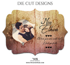 MIA AND ETHAN - DIE CUT DESIGN