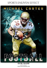 Michael Carter - Football Sports Enliven Effect Photography Template