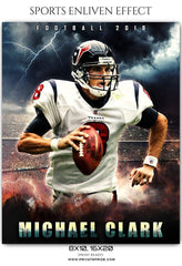 Michael Clark - Football Sports Enliven Effect Photography Template