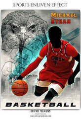 Michael Ethan - Basketball Sports Enliven Effects Photography Template