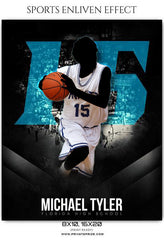 Michale Tyler - Basketball Sports Enliven Effects Photography Template