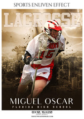 Miguel Oscar - Lacrosse Sports Enliven Effects Photography Template