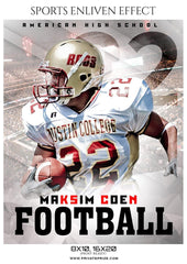 Maksim Coen - Football Sports Enliven Effect Photography Template